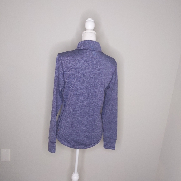 Lucy Athletic Zip Jacket Women’s Medium | Purple Grey Running Exercise Fleece Li - Picture 9 of 10